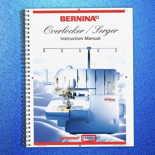 Bernina 2500 dcet overlocker - bernina,