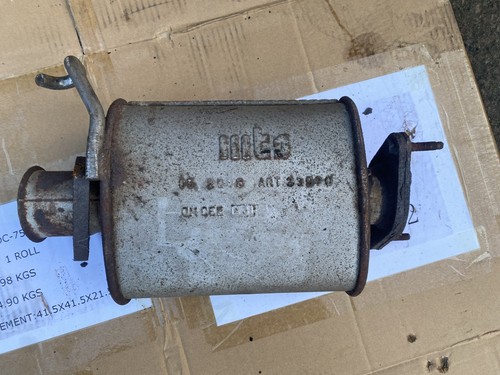 Exhaust silencer alfa - exhaust,