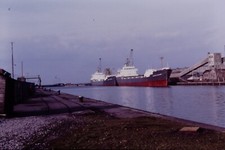 1979 Albright Explorer & Pioneer Shipping Ship Boat 35mm Original Slide Ref 414