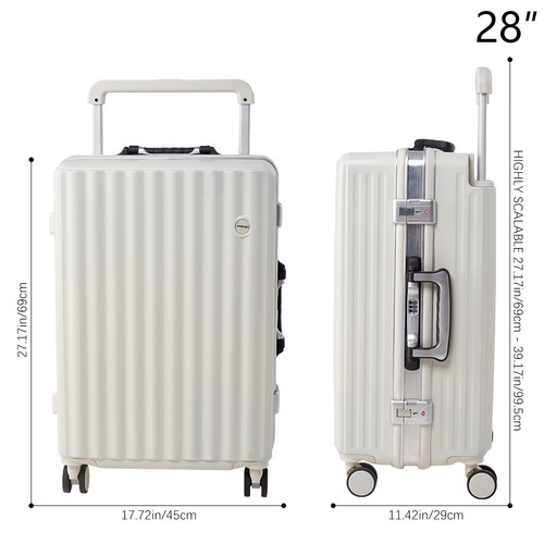 Inch suitcase abs - 20/24/28,