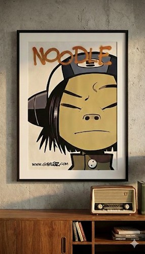 2001 gorillaz noodle radio - noodle,