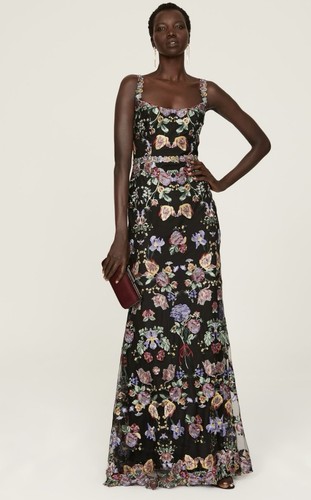 Marchesa notte black floral - notte,