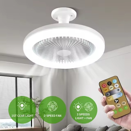 Led ceiling fan - fan, with
