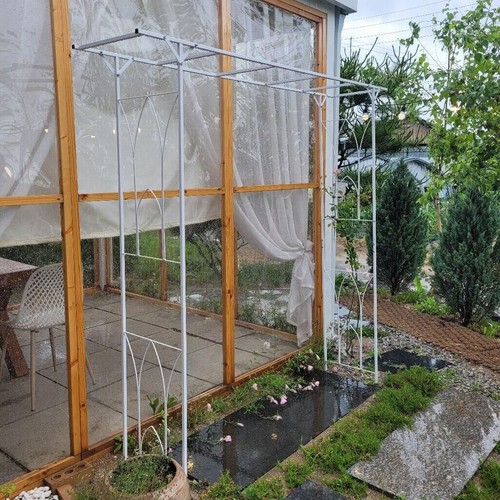 Multipurpose metal arch - multipurpose, garden