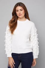 Wallis Ivory Jumper Womens