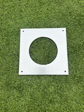 Chimney Register Plate 250X250 4, 5,6,7 & 8 Inch Full Split Flu Log Burner Stove