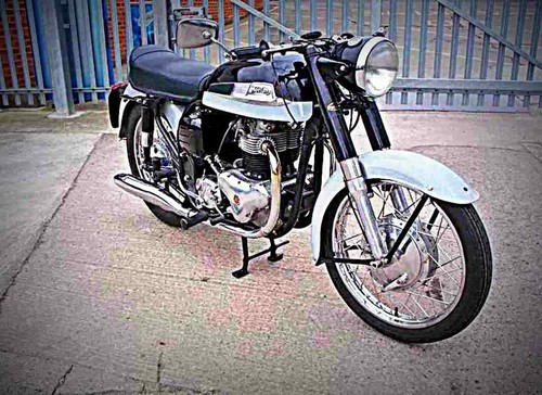 Metal sign norton dominator - sign,