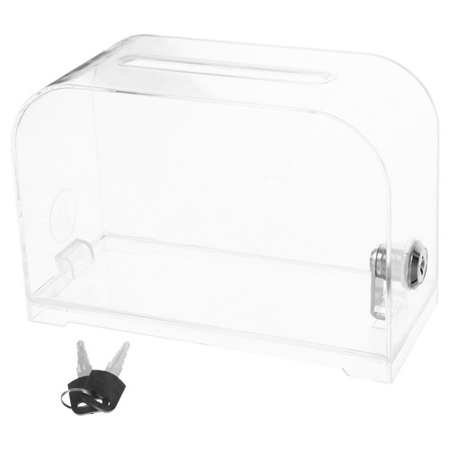 Pcs acrylic donation boxes - 2,