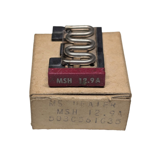 Westinghouse msh heater - 12.9a,