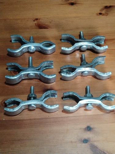 Temporary fence clamps - temporary,