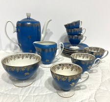 Chodziez (from Poland) porcelain tea cup set – 15 pieces – Vintage from 1950s