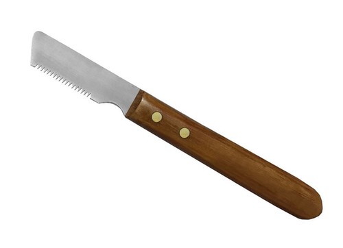 Hand stripping knife pet dog - hand,