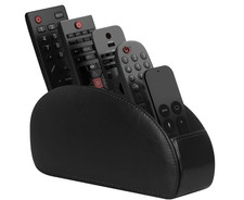 Storage Box PU Leather Phone And TV Remote Control Desk Organizer Holder Home