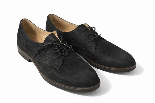 Black lasocki derby shoes - lasocki,