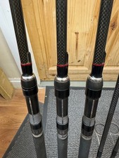 CARP COARSE FISHING TACKLE - 3 x ESP TERRY HEARN MK1 12ft 2lb 9oz 40mm CARP ROD