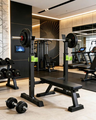 Squat racks barbell - squat, stand