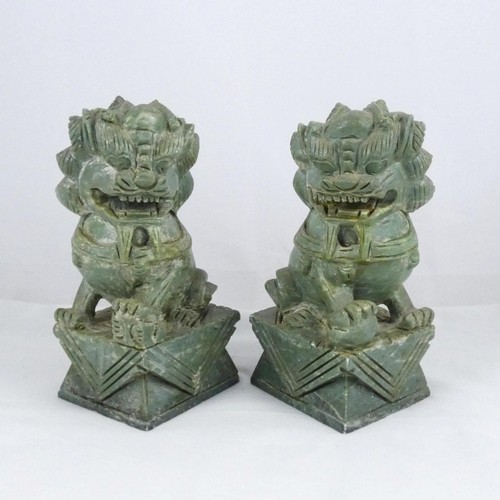 Foo dog statues hand - statues,