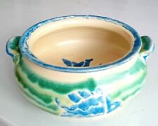 Kenya Kazuri Large Bowl or Soup Bowl with Ceramic Handles