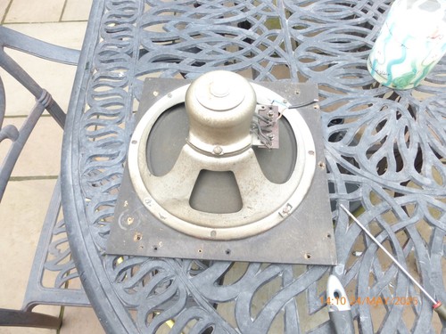 Vintage loudspeaker with - loudspeaker,