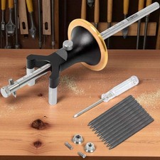 Wheel Marking Gauge Linear Curved Joinery Marking Tools Screwdriver Wheel DIY