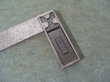 6" Steel try square by Rabone.