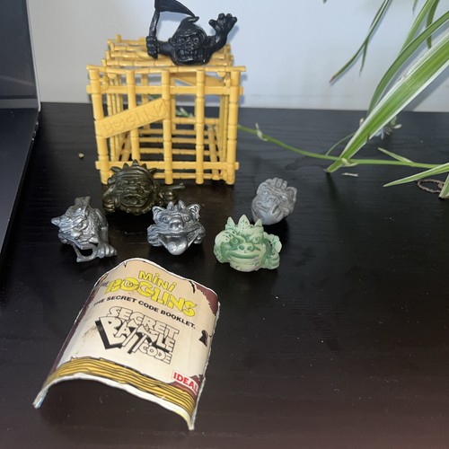 Mini boglins rare - and, cage