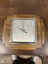 Vintage SHORTLAND Barometer Science Collectable Oak Body Good Qualit