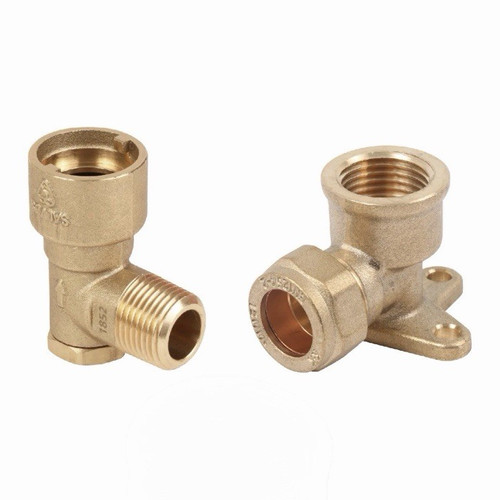 Gas bayonet backplate elbow - bayonet,