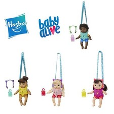 Baby Alive Littles Carry N Go Squad New 25cm Tall Dolls Kids Play Toy Hasbro