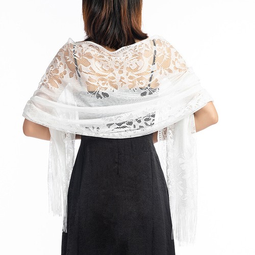 Soft lace wraps wedding wrap - soft,