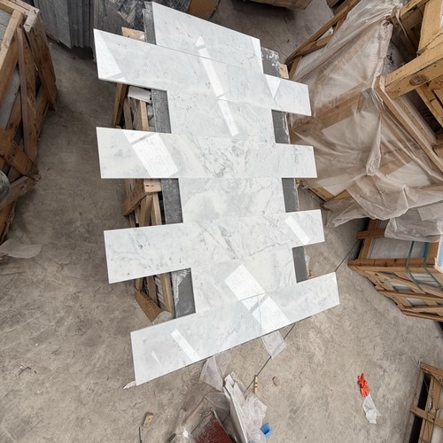 Marble tiles 150x450x10mm - marble,