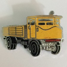 Lorry Vintage Enamel Pin Badge