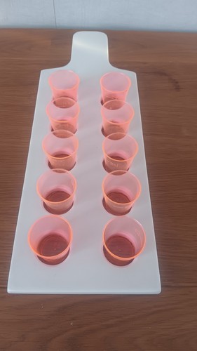 Corian shot glass holder - shot,