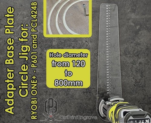 Xlarge circle jig - 4, ryobi