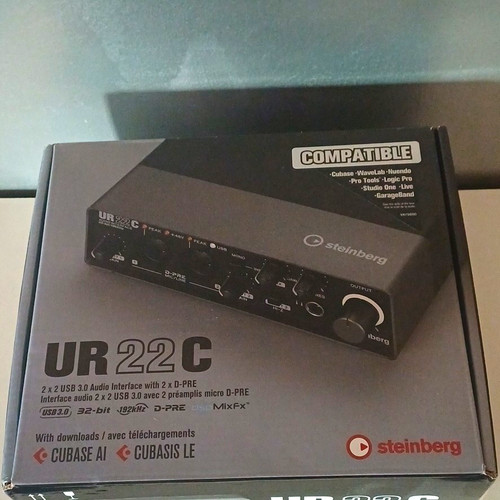 Steinberg ur22c usb audio - steinberg, usb-c