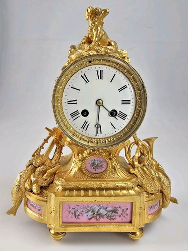 Stunning ormolu pink sevres - stunning,