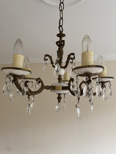 Antique french chandelier - antique,