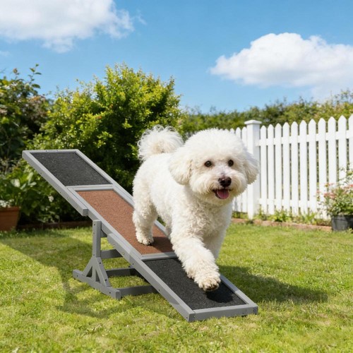 Wooden dog agility seesaw pet - wooden,