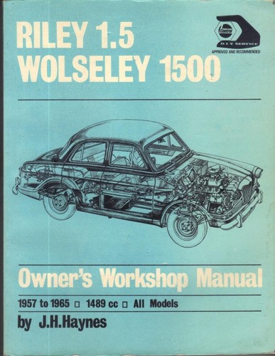 Riley wolseley 1500 - riley, 1.5