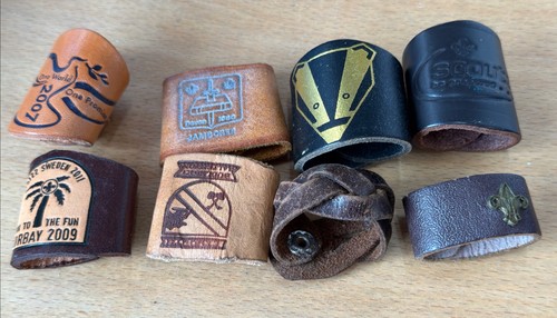 Cub scout woggles - x8,