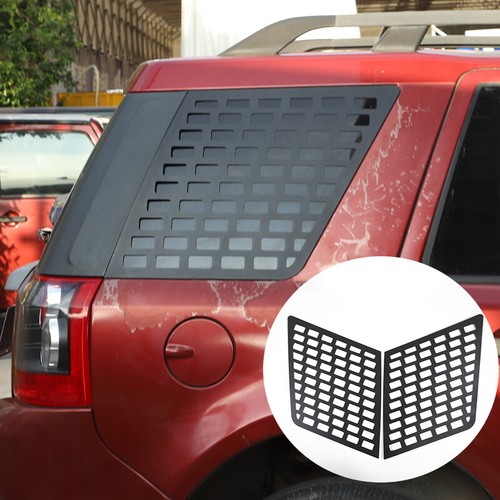 Black tailgate side window - black,