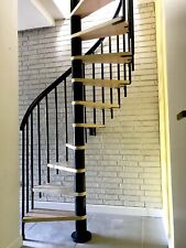 Calgary  - solid  Spiral Staircase 120cm extra spindles
