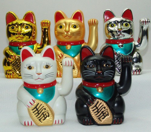 Lucky cat maneki - 4.5-10.2",