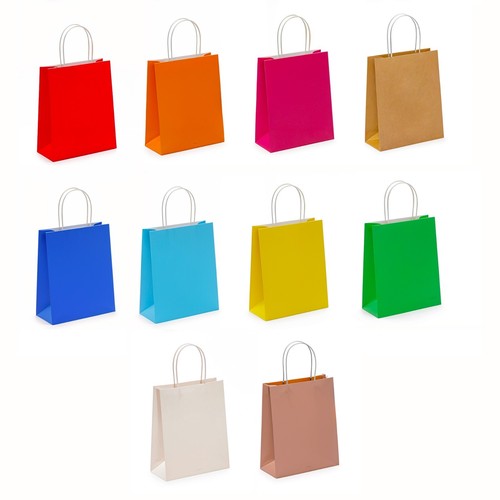 Paper party bags with handles - paper,