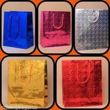 Holographic Gift Bags Party Weddings Birthdays All Sizes And Colours