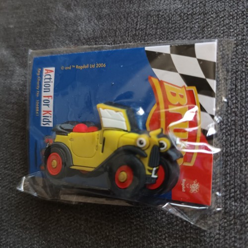 Brum pin badge ragdoll - brum,