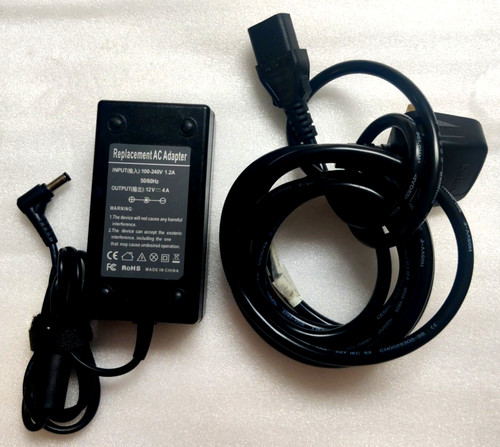 Replacement 48w adapter - ac, 12v