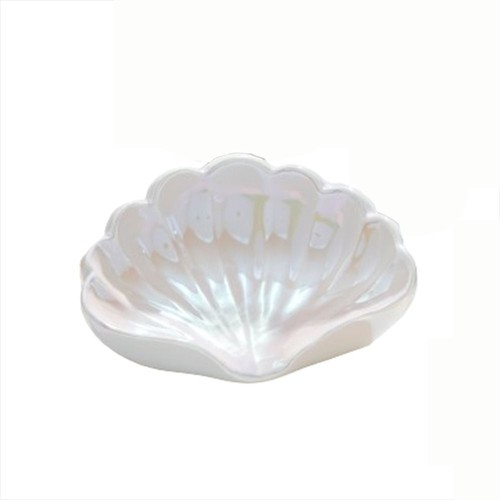 Ceramic sea shell shape - shell, drain