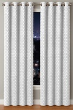 Elsa Lined Curtains - Luxurious Fur Fabric with Eyelets.  Net & Voile Curtains