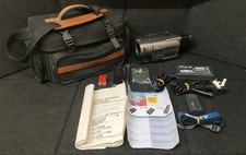 Sony CCD-TRV48E Video8 Hi8 Tape Digital Video Camera HANDYCAM With Extras TESTED
